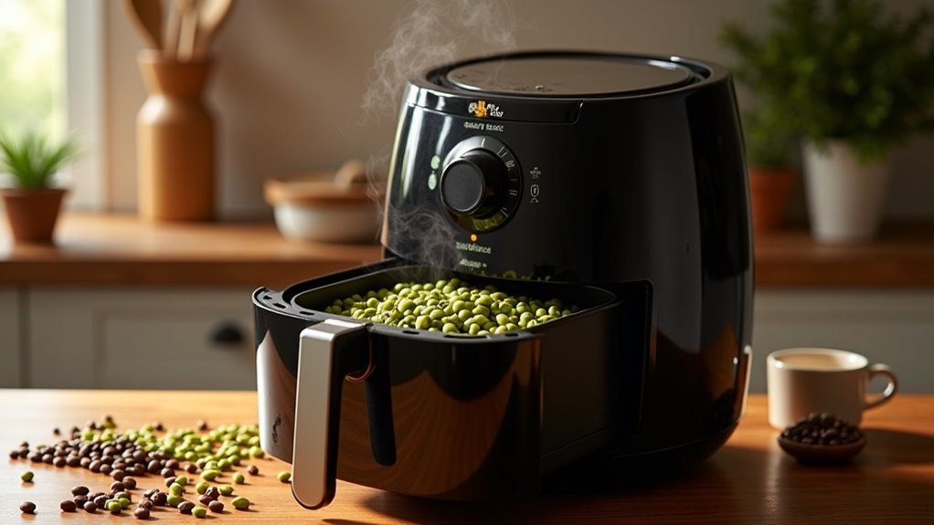 air fryer coffee roasting