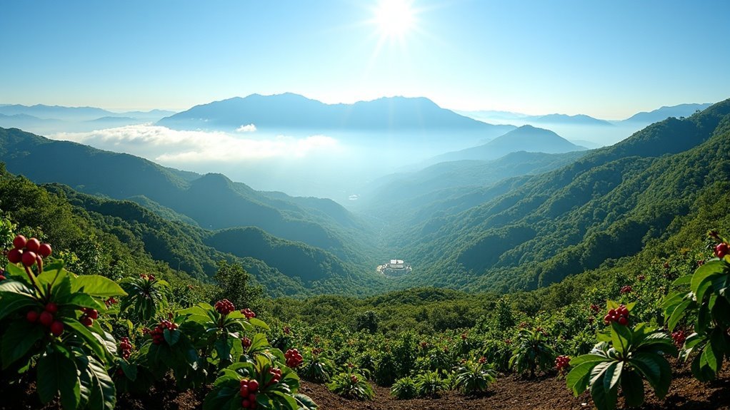 brazilian coffee cultivation regions