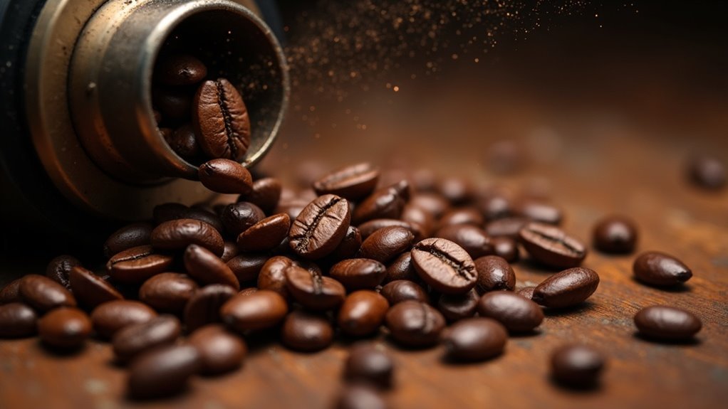 coffee beans structural changes