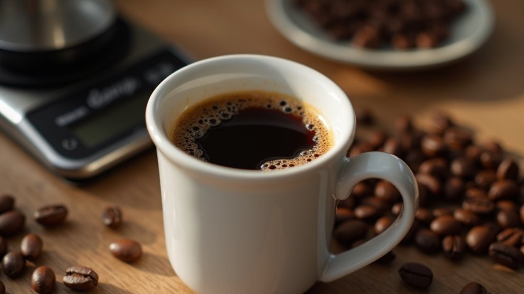 coffee brewing efficiency measure