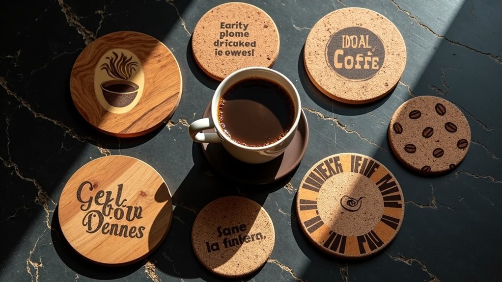 coffee coasters for enthusiasts