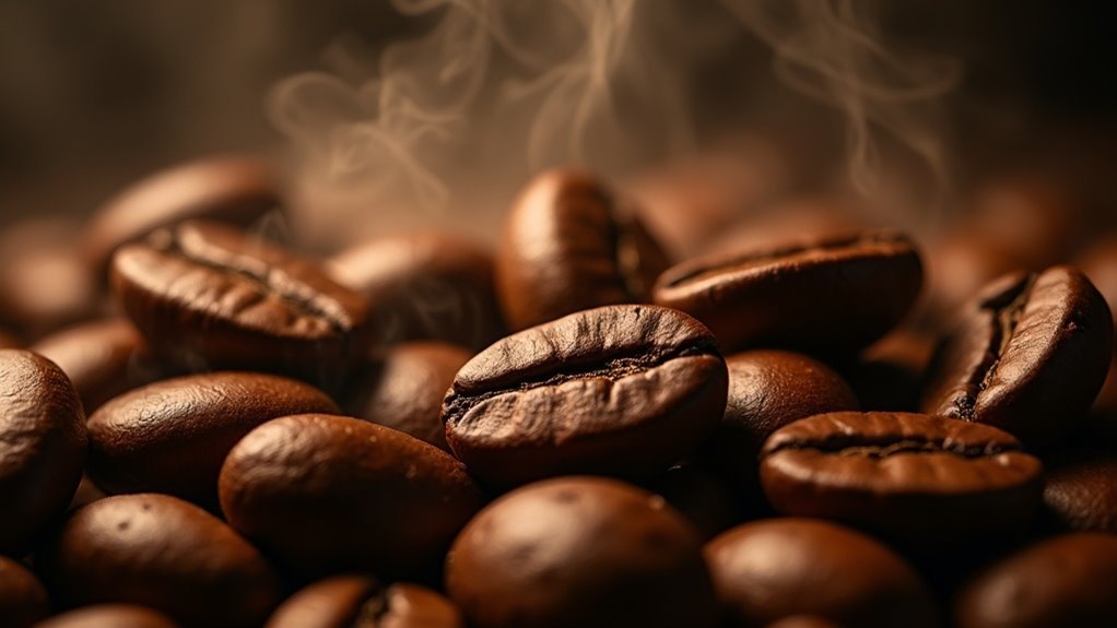 coffee roasting sound stage