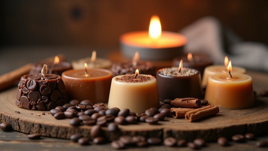 coffee scented wax melts