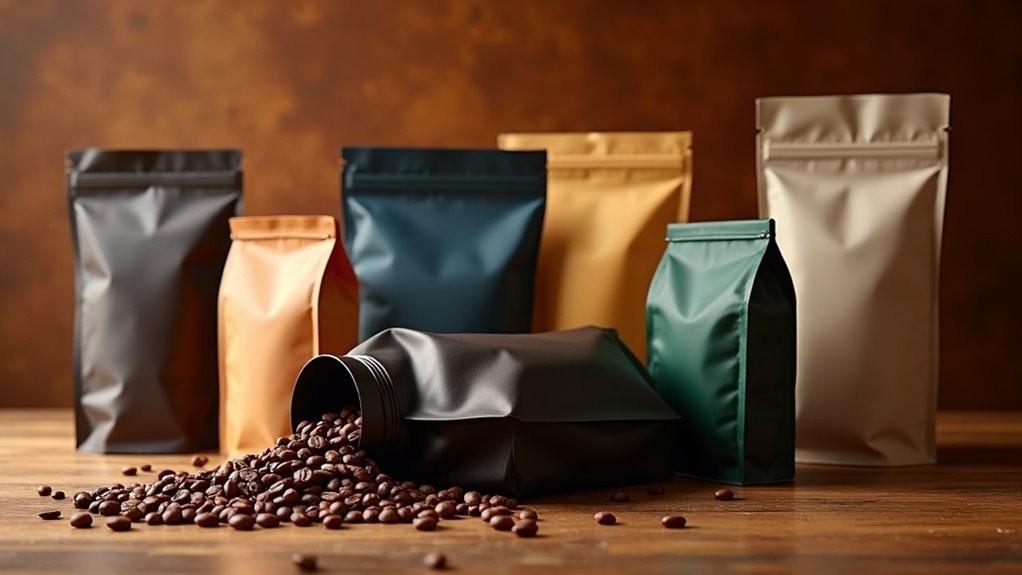 coffee storage bags valves