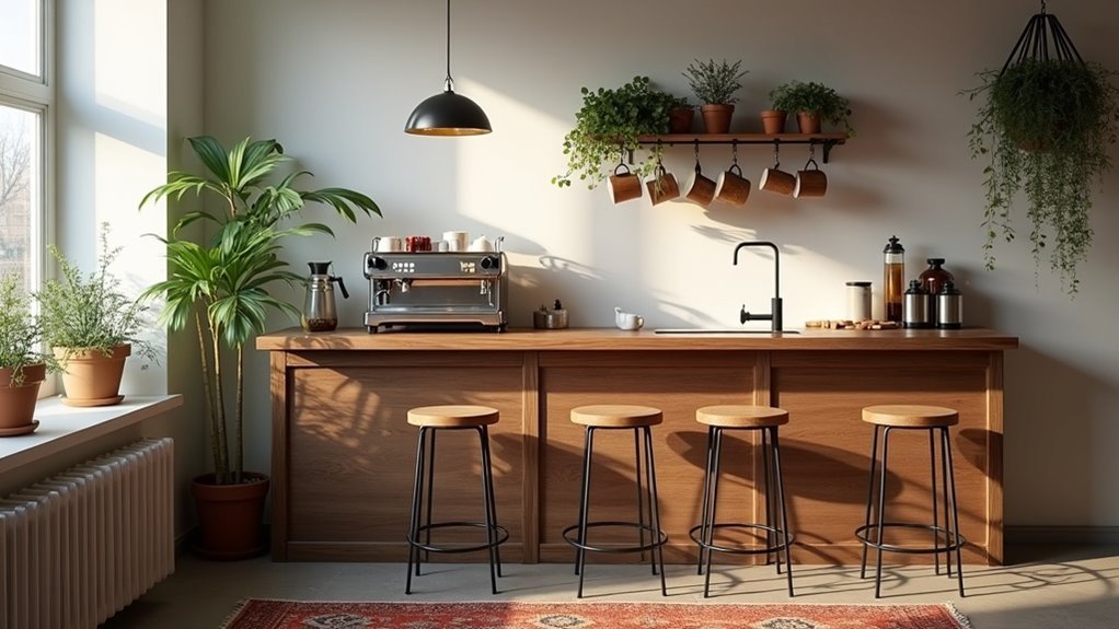 corner coffee bar furniture