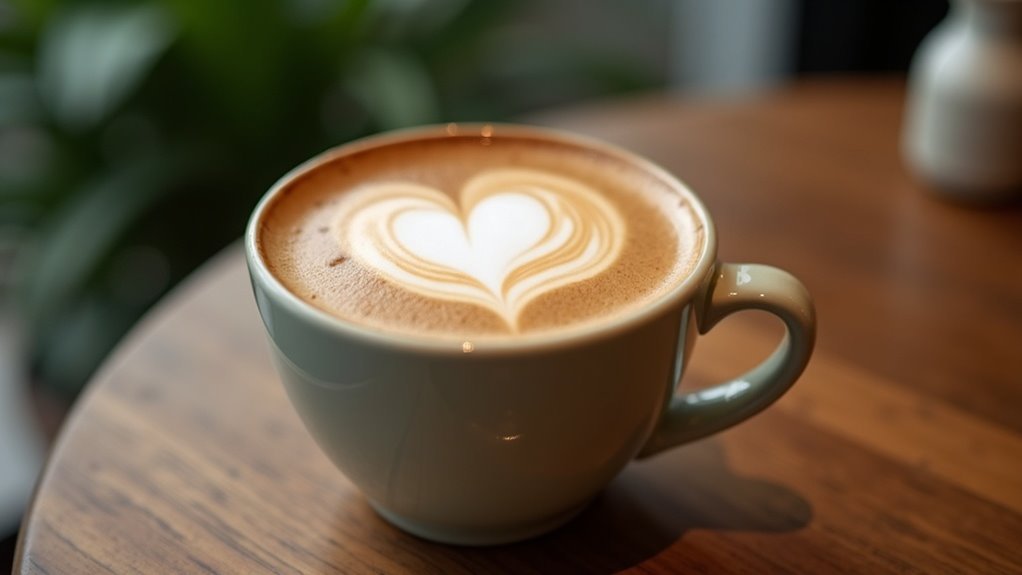 cup shape for latte art