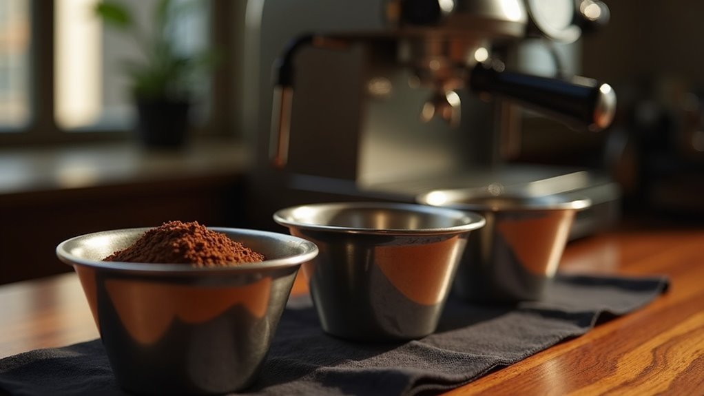 espresso basket size selection