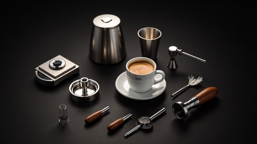espresso brewing headspace tools