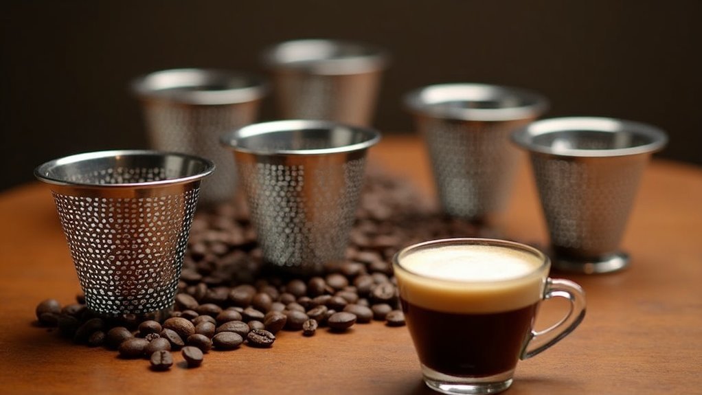 espresso double shot baskets