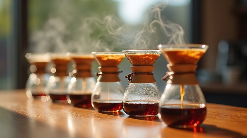 flat bottom coffee drippers