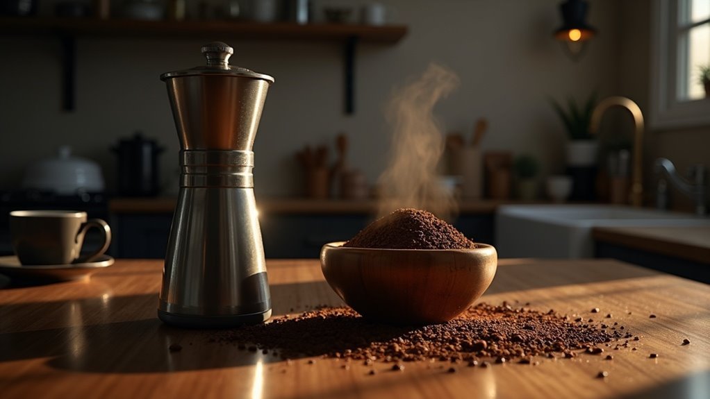 grinding coffee overnight possible