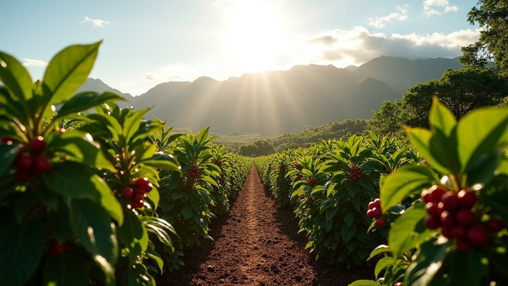 hawaii s coffee cultivation regions