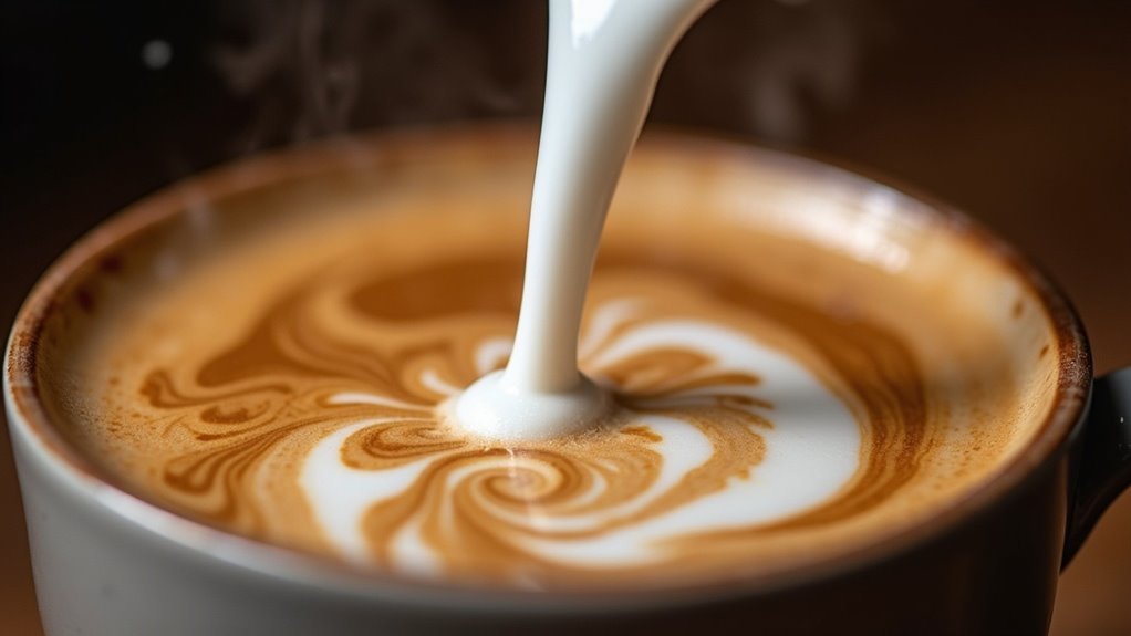 milk coagulation in coffee