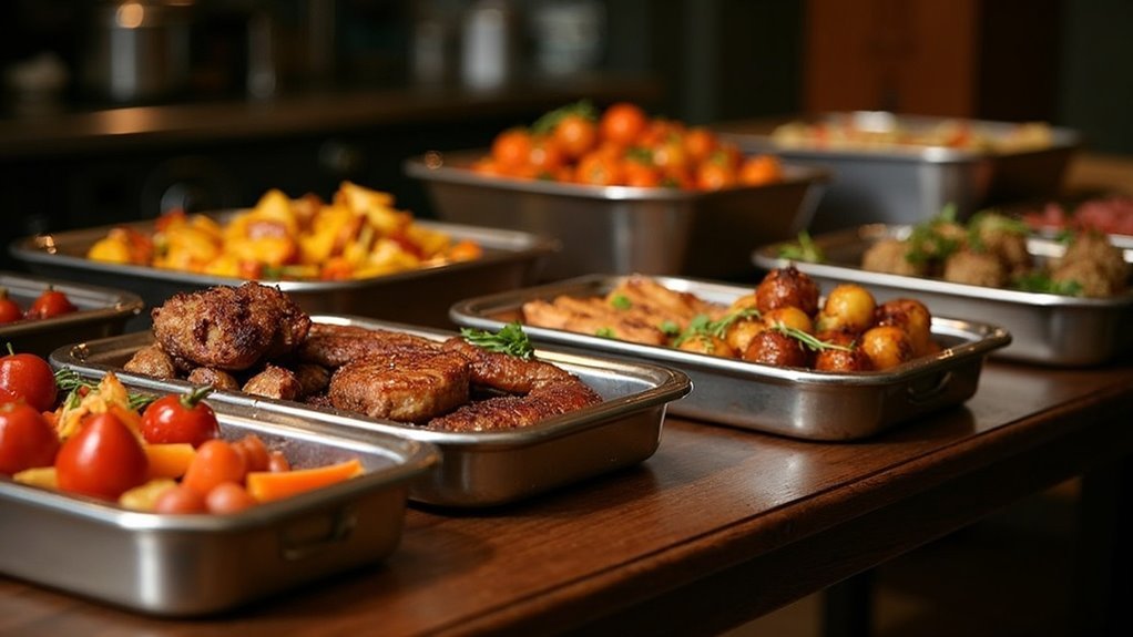 optimal trays for presentation