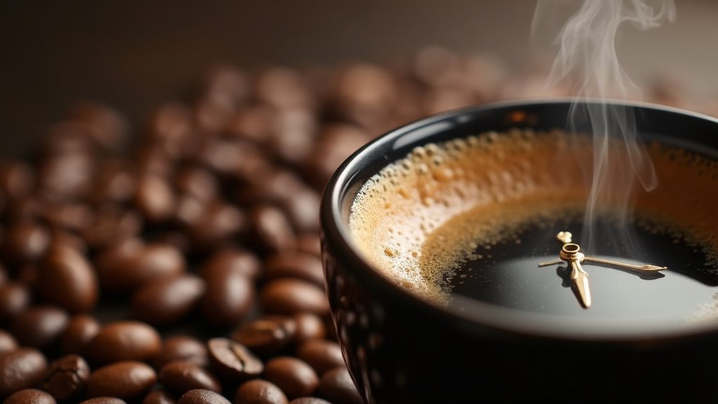 overbrewing coffee grounds