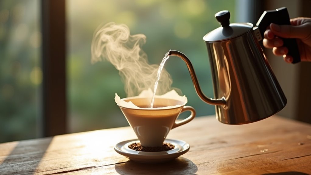 precise control over pouring