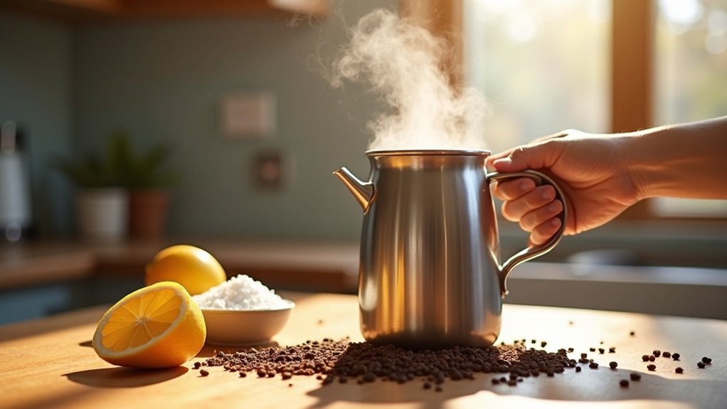 remove coffee odor effectively