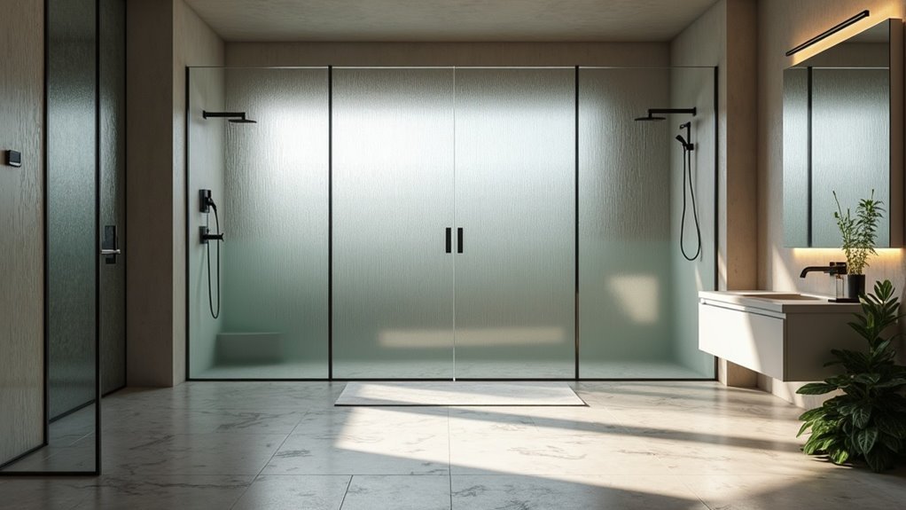 stylish and functional shower screens