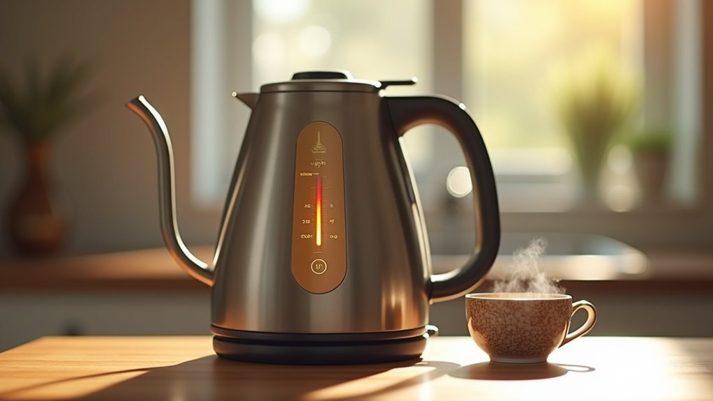 temperature controlled boiling kettle