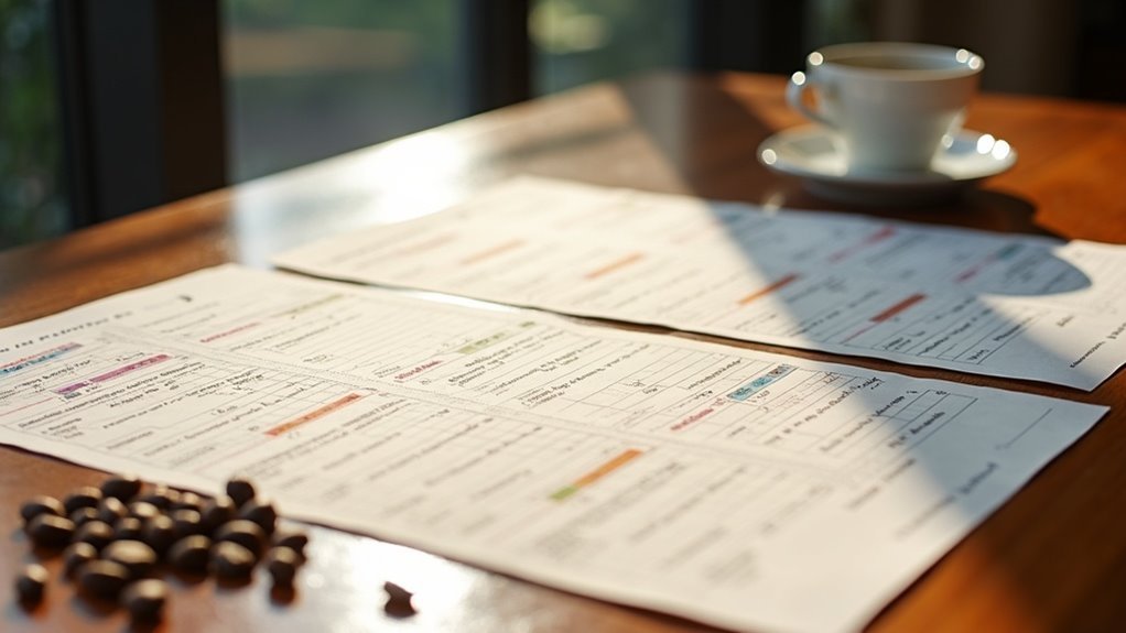 top cupping score sheets