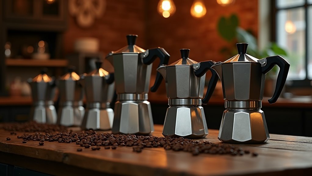 top stainless steel percolators