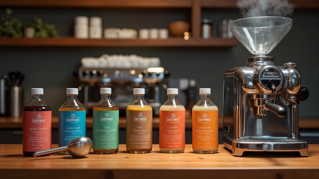 urnex coffee equipment cleaners