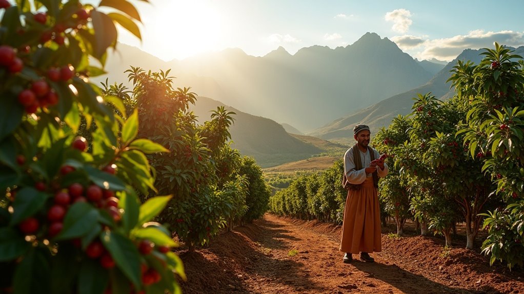 yemen s coffee cultivation regions